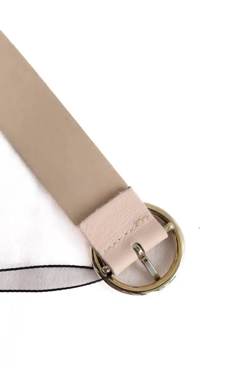 Ceinture en cuir Des Petits Hauts Rose en Cuir