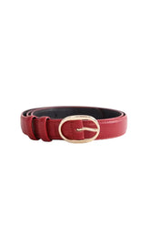 Ceinture en cuir Gerard Darel Bordeaux en Cuir, taille L - Seconde Main