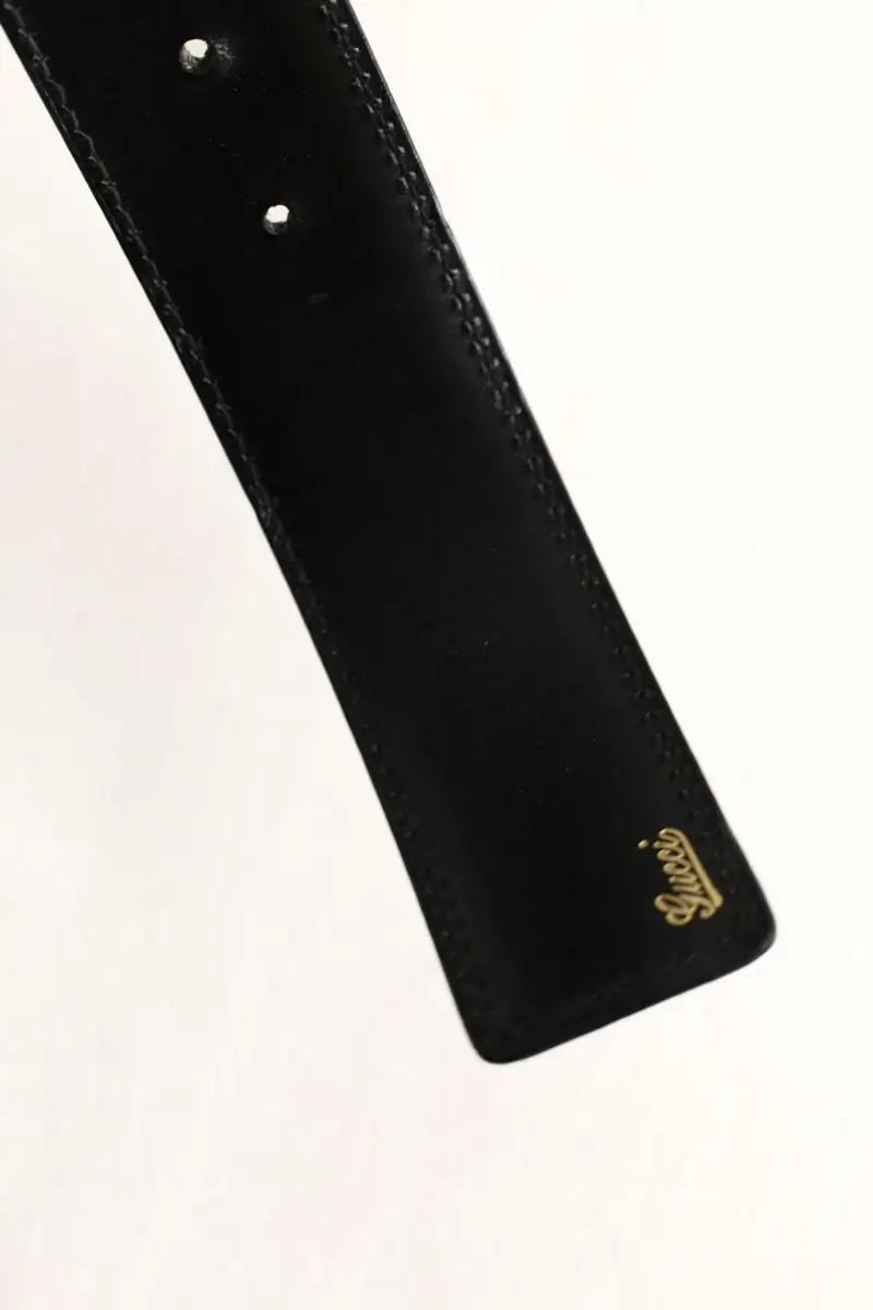 Ceinture en cuir Gucci Noir en Cuir