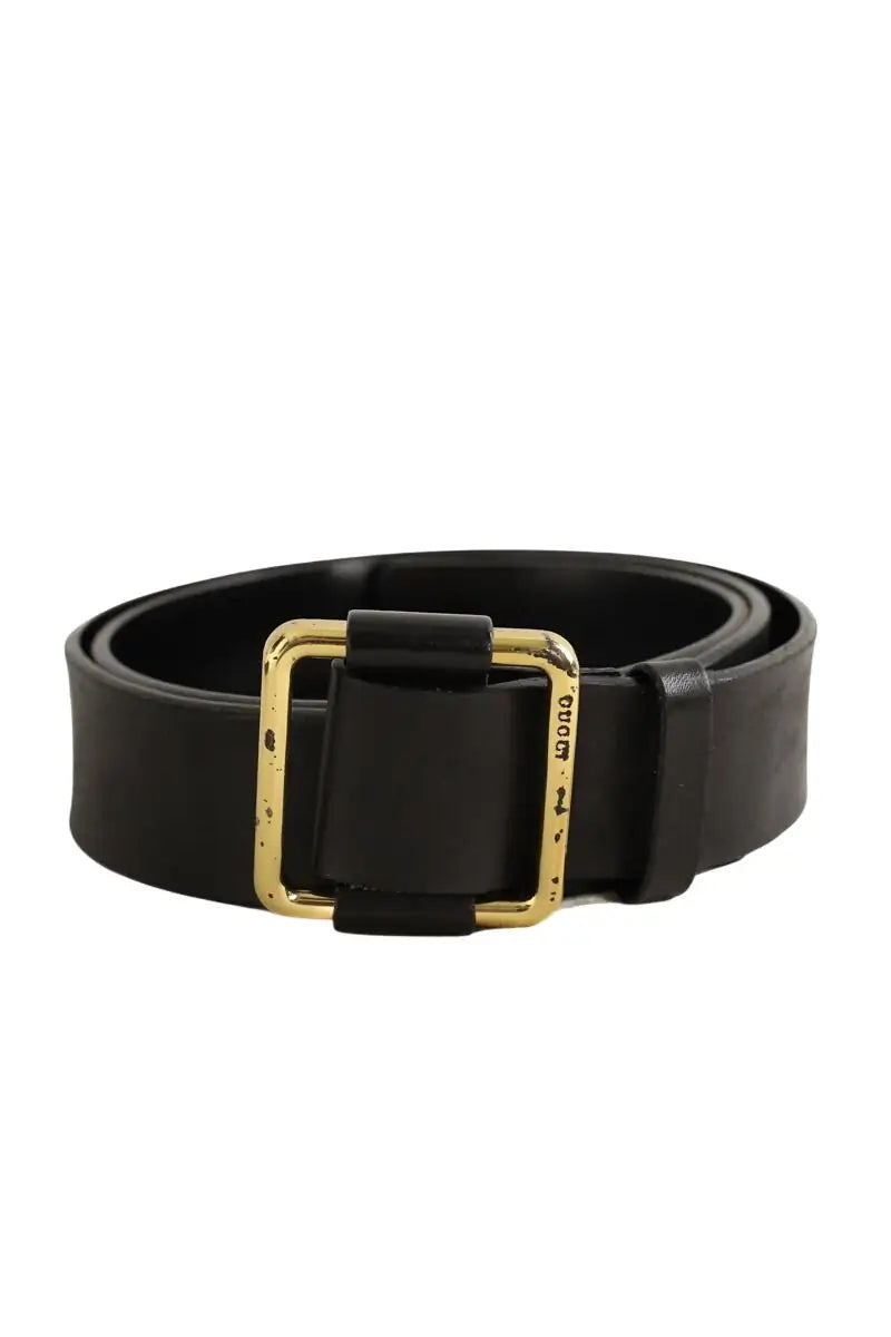 Ceinture en cuir Gucci Noir en Cuir, taille S - Seconde Main