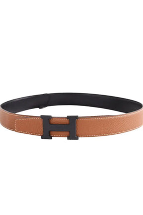 Ceinture en cuir Hermès Camel en Cuir, taille S - Seconde Main