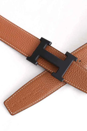 Ceinture en cuir Hermès Camel en Cuir