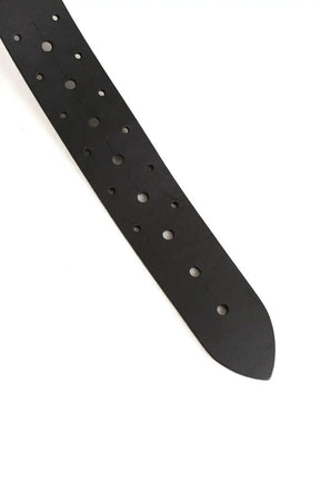 Ceinture en cuir Lanvin Noir en Cuir
