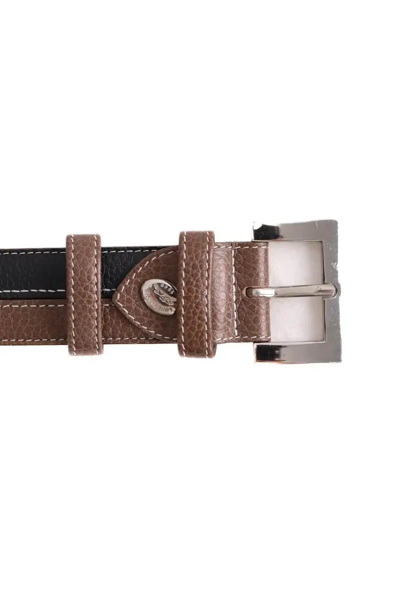 Ceinture en cuir Longchamp Marron en Cuir