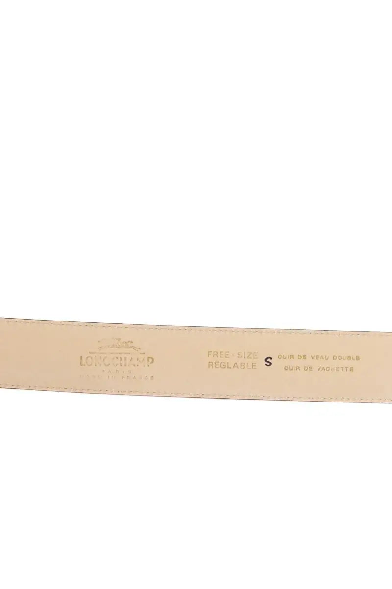 Ceinture en cuir Longchamp Marron en Cuir
