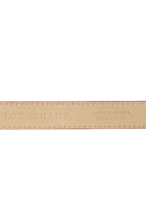 Ceinture en cuir Longchamp Rouge en Cuir