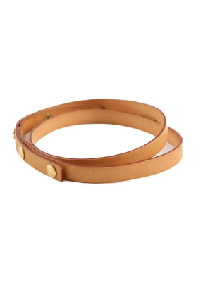 Ceinture en cuir Louis Vuitton Beige en Cuir