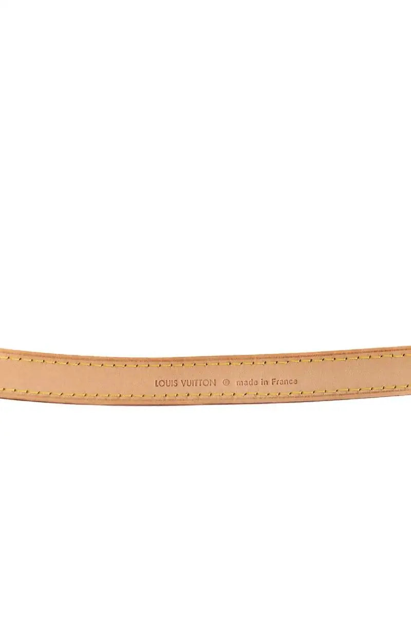Ceinture en cuir Louis Vuitton Marron en Cuir