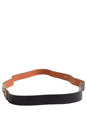 Ceinture en cuir Maison Boinet Noir en Cuir