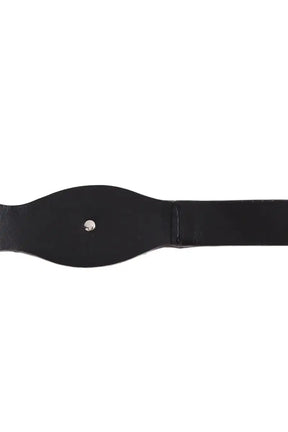 Ceinture en cuir Maje Noir en Cuir