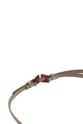 Ceinture en cuir Prada Gris en Cuir