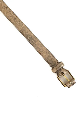 Ceinture en cuir Ralph Lauren Beige en Cuir