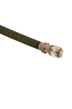 Ceinture en cuir Ralph Lauren Beige en Cuir