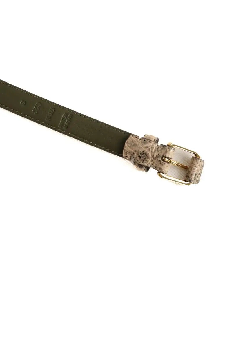 Ceinture en cuir Ralph Lauren Beige en Cuir