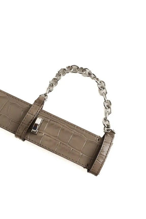 Ceinture en cuir Ralph Lauren Beige en Cuir