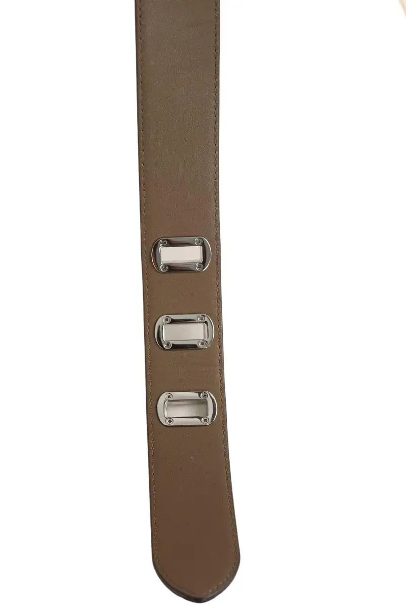 Ceinture en cuir Ralph Lauren Beige en Cuir