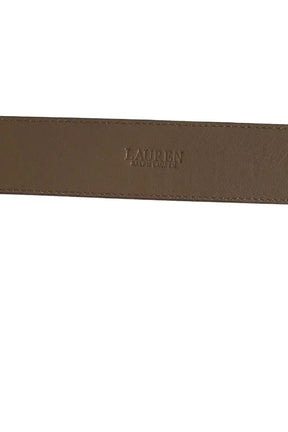 Ceinture en cuir Ralph Lauren Beige en Cuir