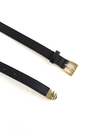 Ceinture en cuir Ralph Lauren Marine en Cuir