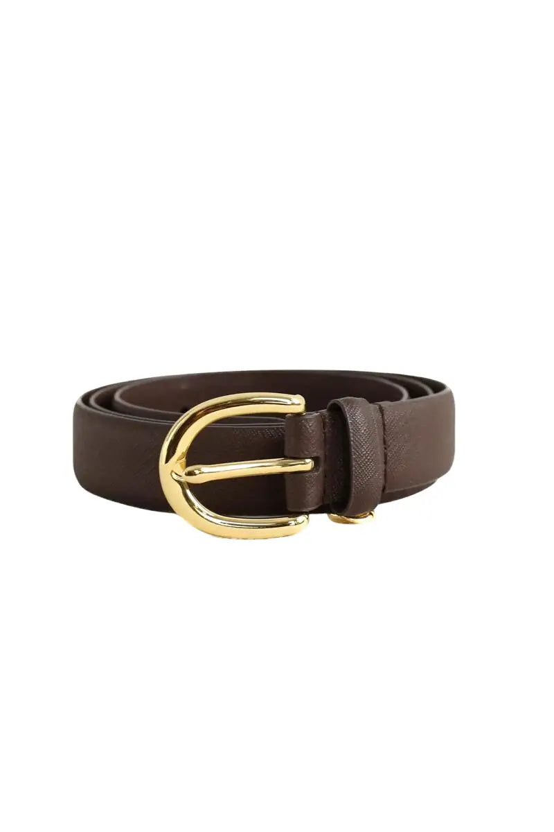 Ceinture en cuir Ralph Lauren Marron en Cuir, taille S - Seconde Main