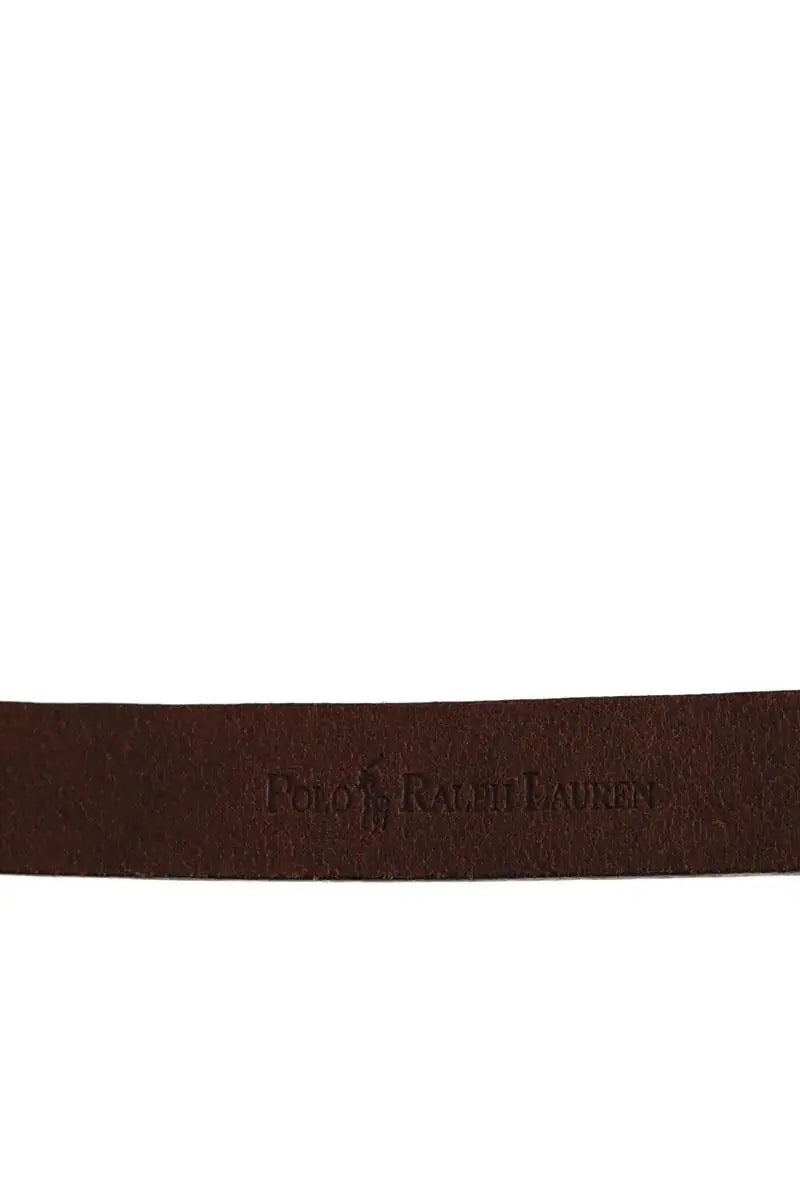Ceinture en cuir Ralph Lauren Marron en Cuir