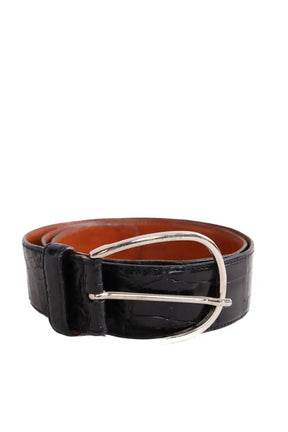 Ceinture en cuir Ralph Lauren Noir en Cuir, taille S - Seconde Main
