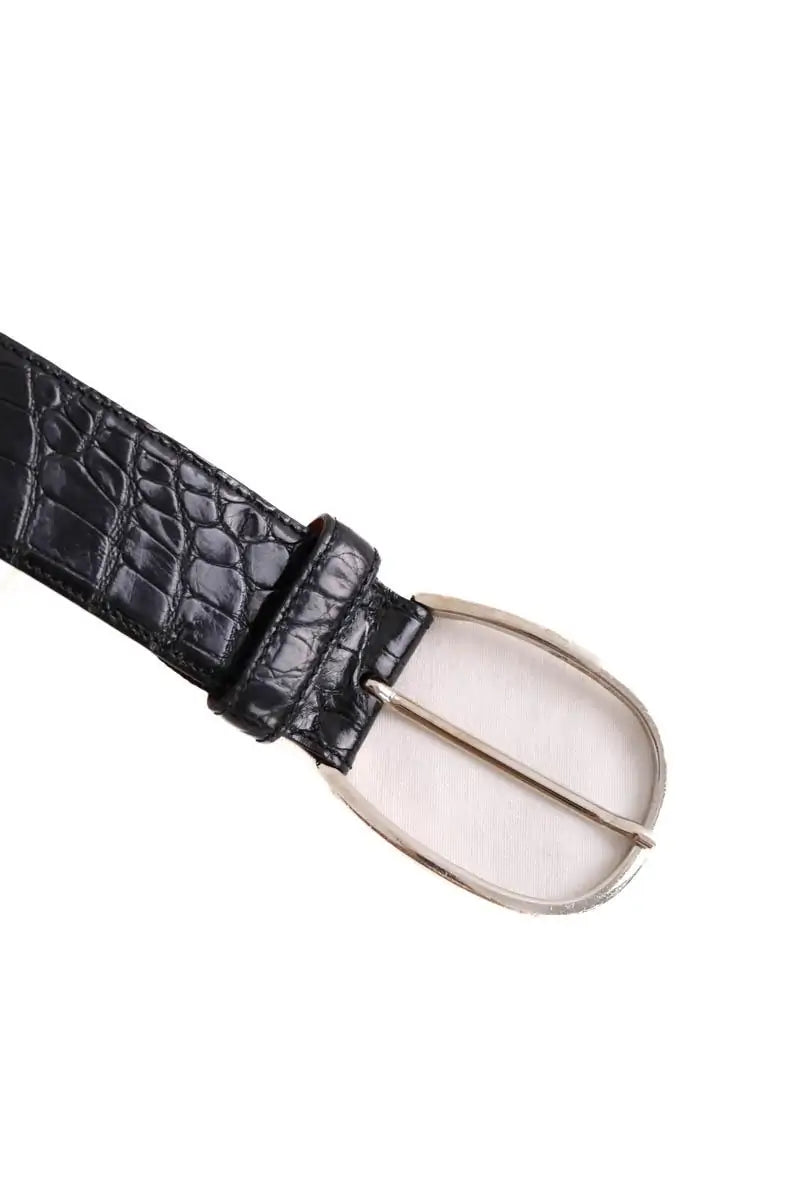 Ceinture en cuir Ralph Lauren Noir en Cuir
