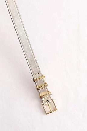 Ceinture en cuir Sandro Doré en Cuir