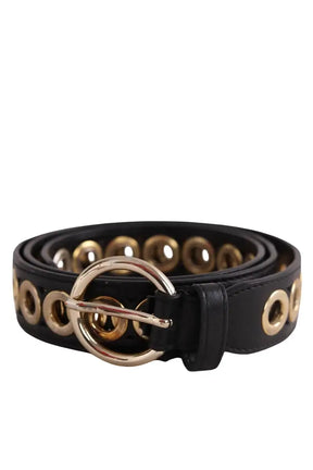 Ceinture en cuir Sandro Noir en Cuir, taille M - Seconde Main