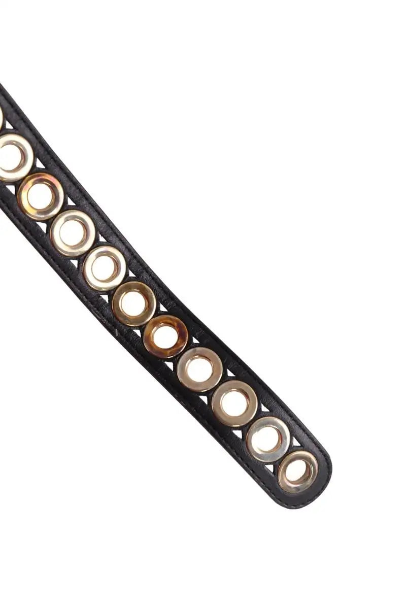 Ceinture en cuir Sandro Noir en Cuir