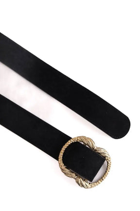 Ceinture en cuir Sézane Artemis Noir en Cuir