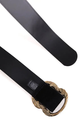 Ceinture en cuir Sézane Artemis Noir en Cuir