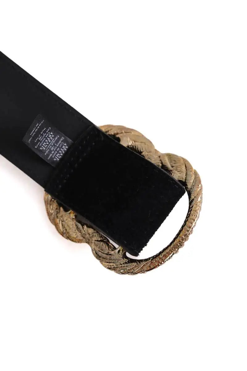 Ceinture en cuir Sézane Artemis Noir en Cuir