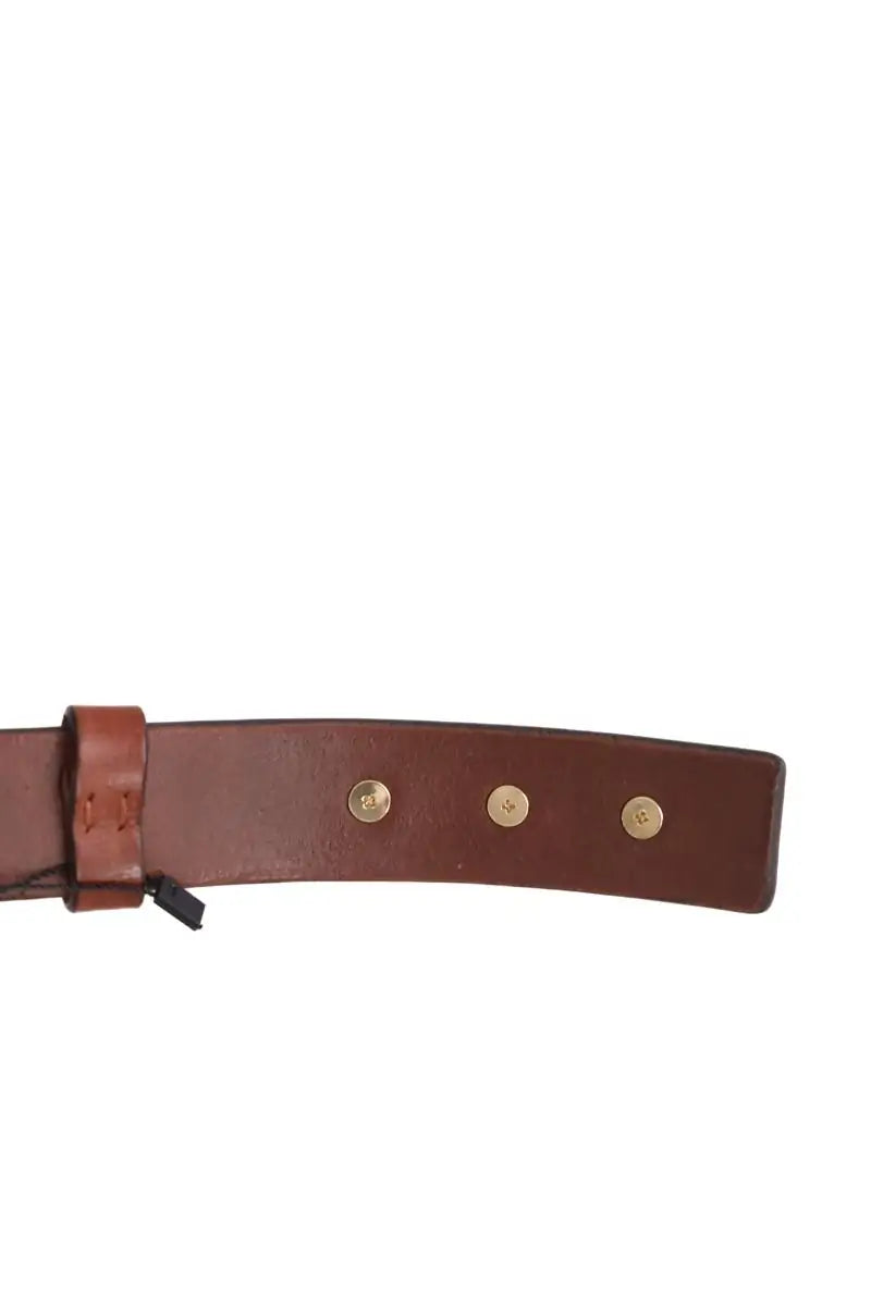 Ceinture en cuir Soeur Marron en Cuir