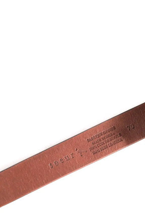 Ceinture en cuir Soeur Marron en Cuir