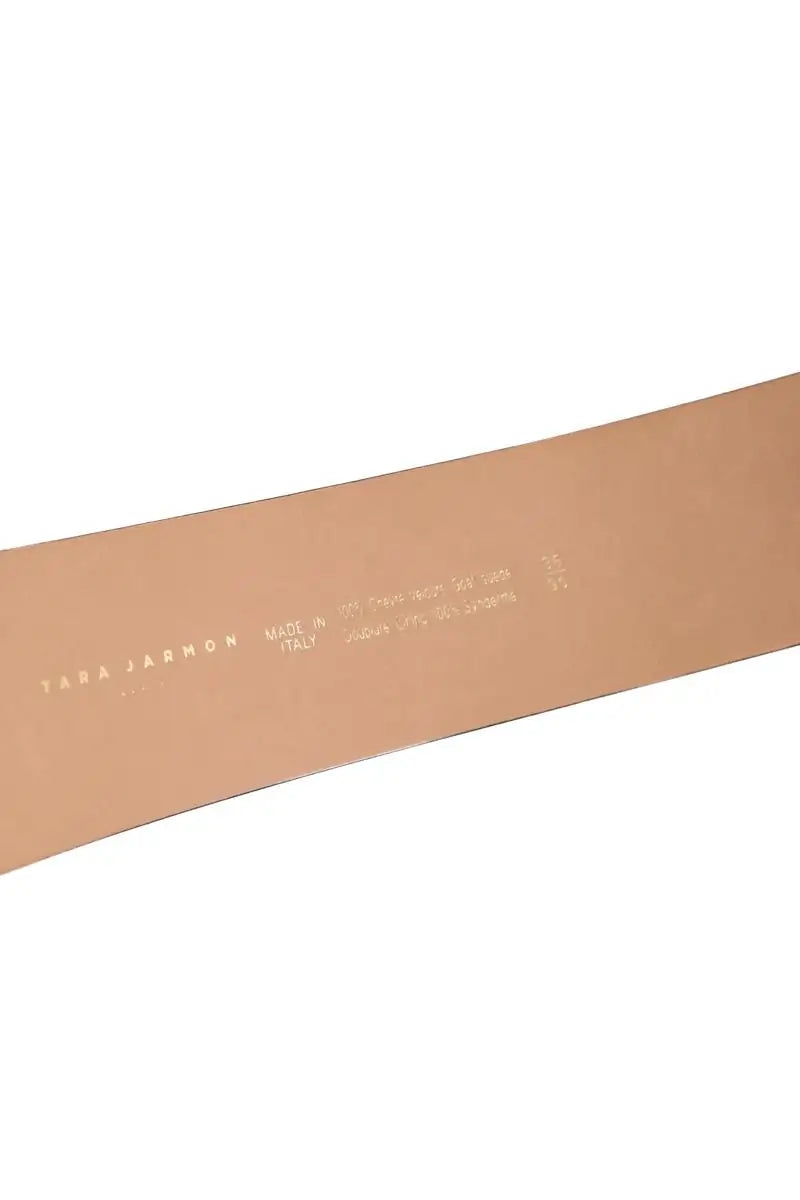 Ceinture en cuir Tara Jarmon Camel en Daim