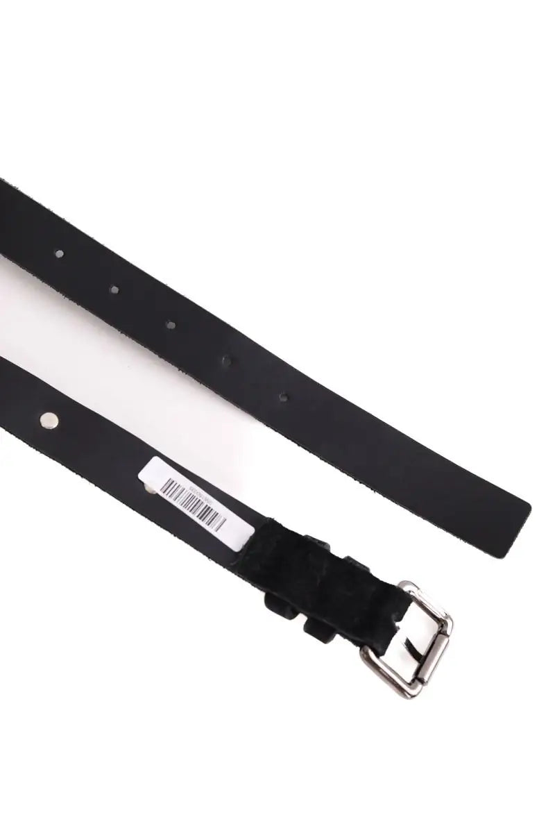 Ceinture en cuir The Kooples Noir en Daim