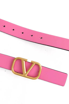 Ceinture en cuir Valentino Rose en Cuir