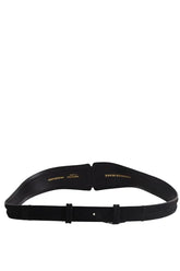Ceinture en cuir Veronica Beard Noir en Cuir, taille L - Seconde Main