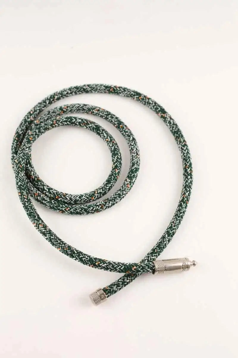 Ceinture en tissu Acne Studios Vert en Coton