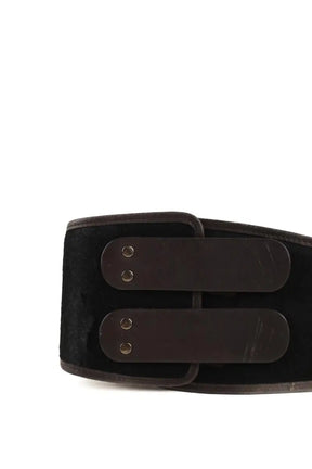 Ceinture Fendi Noir en Cuir