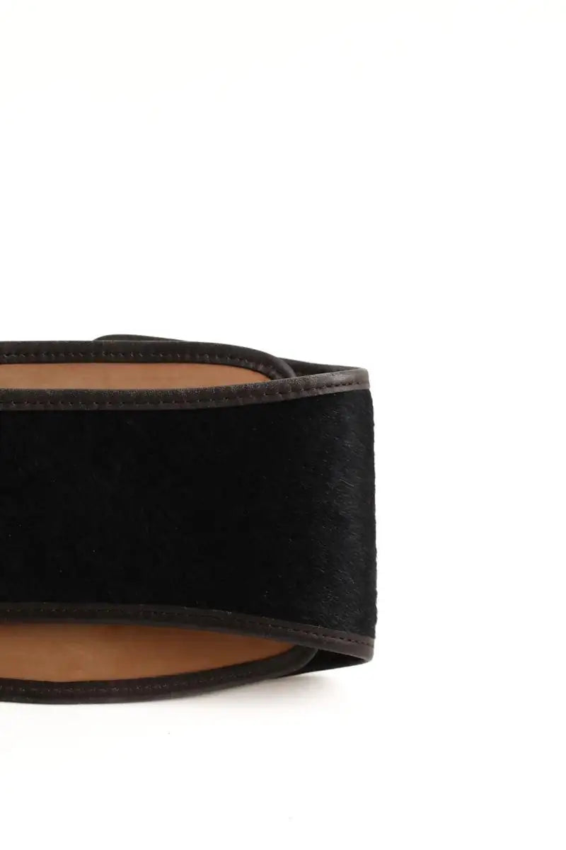 Ceinture Fendi Noir en Cuir
