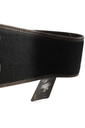 Ceinture Fendi Noir en Cuir