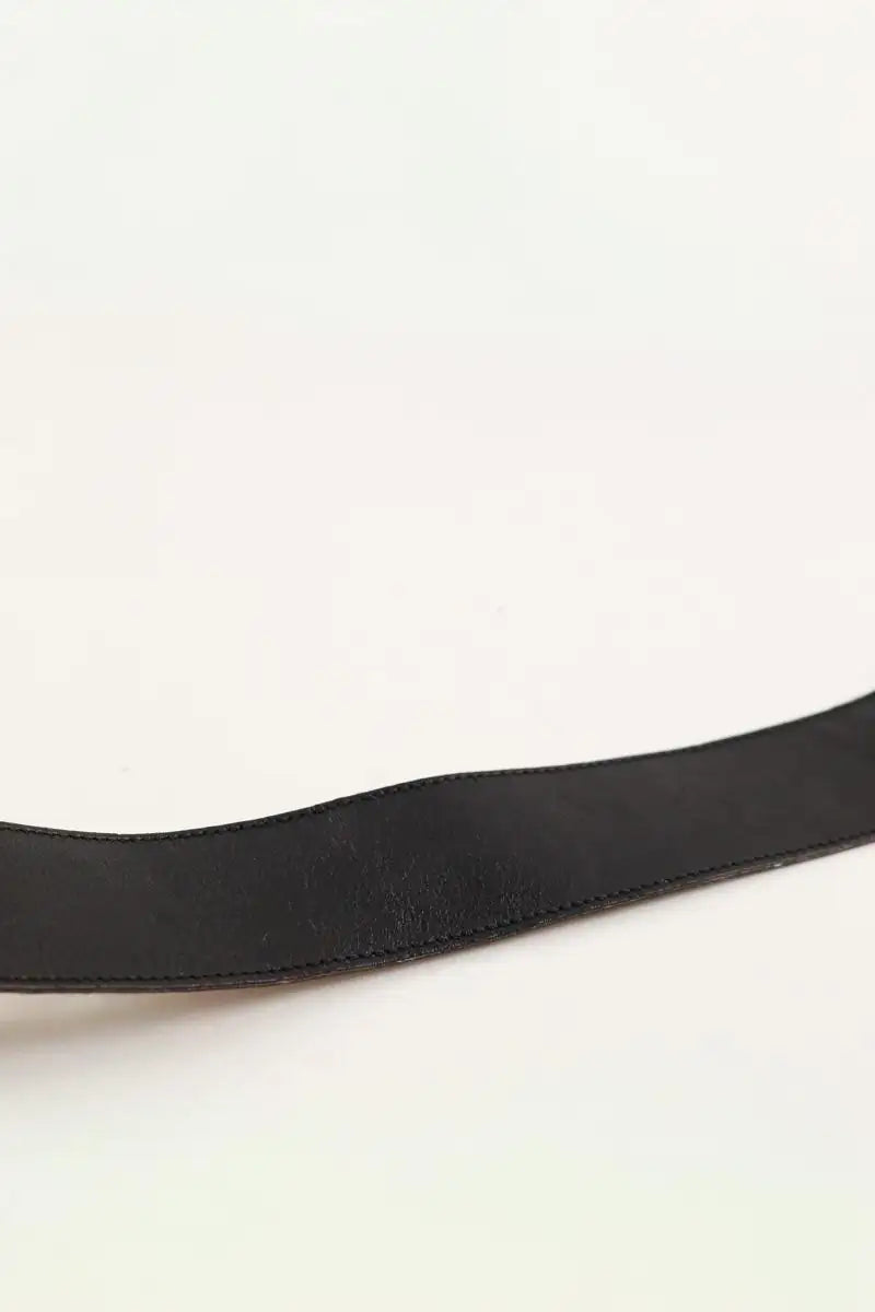 Ceinture Fendi Noir en Cuir