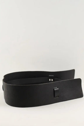 Ceinture Iro Noir en Cuir