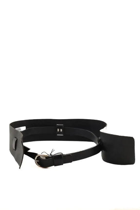 Ceinture Iro Noir en Cuir