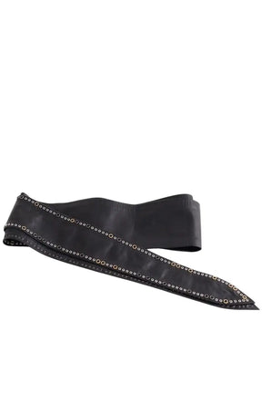 Ceinture Iro Noir en Cuir, taille S - Seconde Main