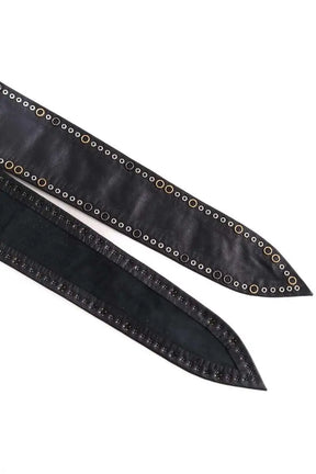 Ceinture Iro Noir en Cuir