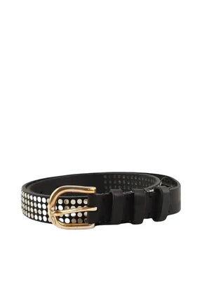 Ceinture Iro Noir en Cuir, taille S - Seconde Main