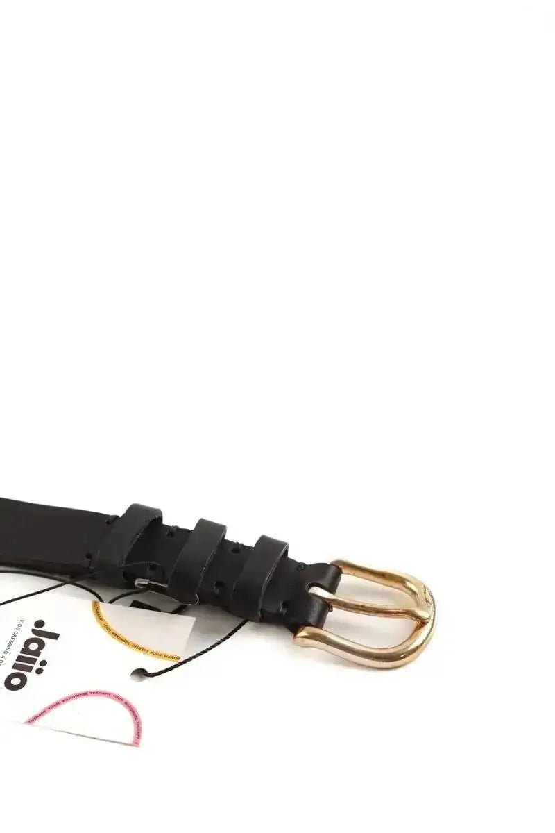 Ceinture Iro Noir en Cuir