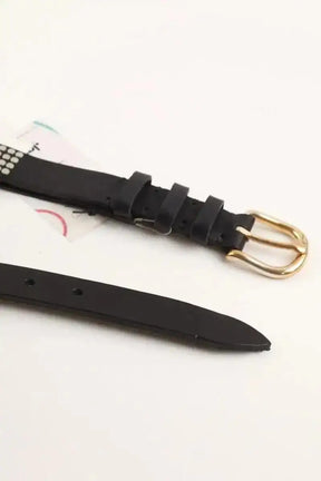 Ceinture Iro Noir en Cuir